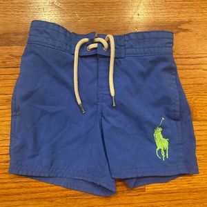 Ralph Lauren 2T Big Pony Shorts Swim Trunk Suit